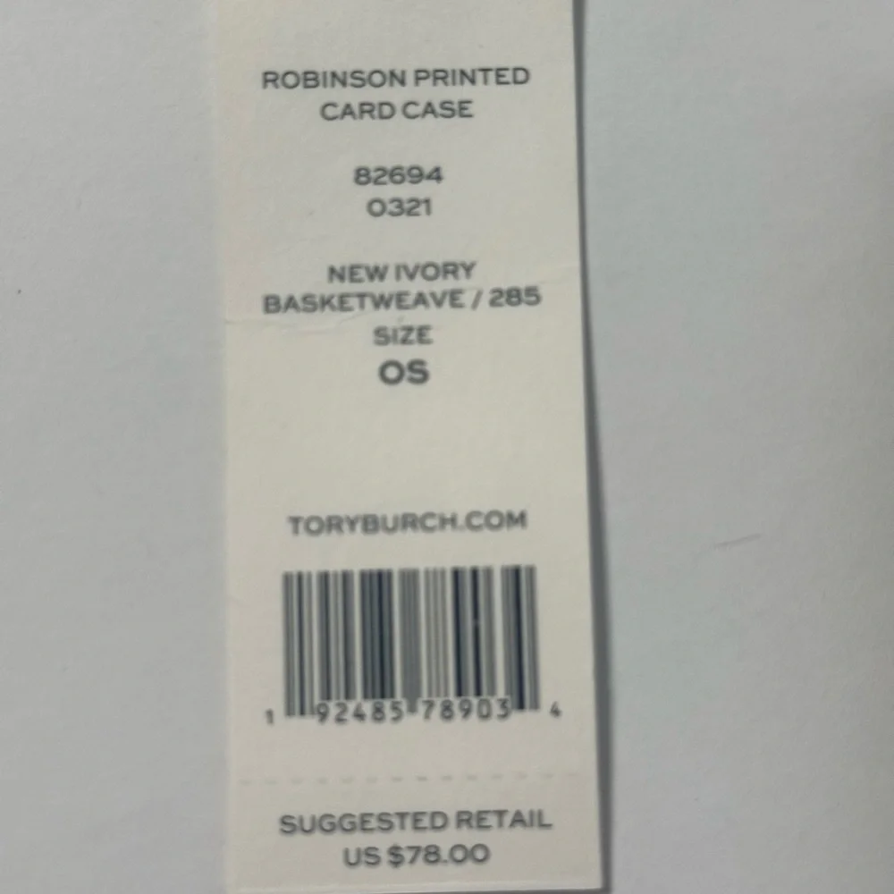 Tory Burch Geometric Card Holder - Picture 3 of 3